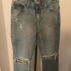 One Teaspoon Baggie Jeans w/ holes
